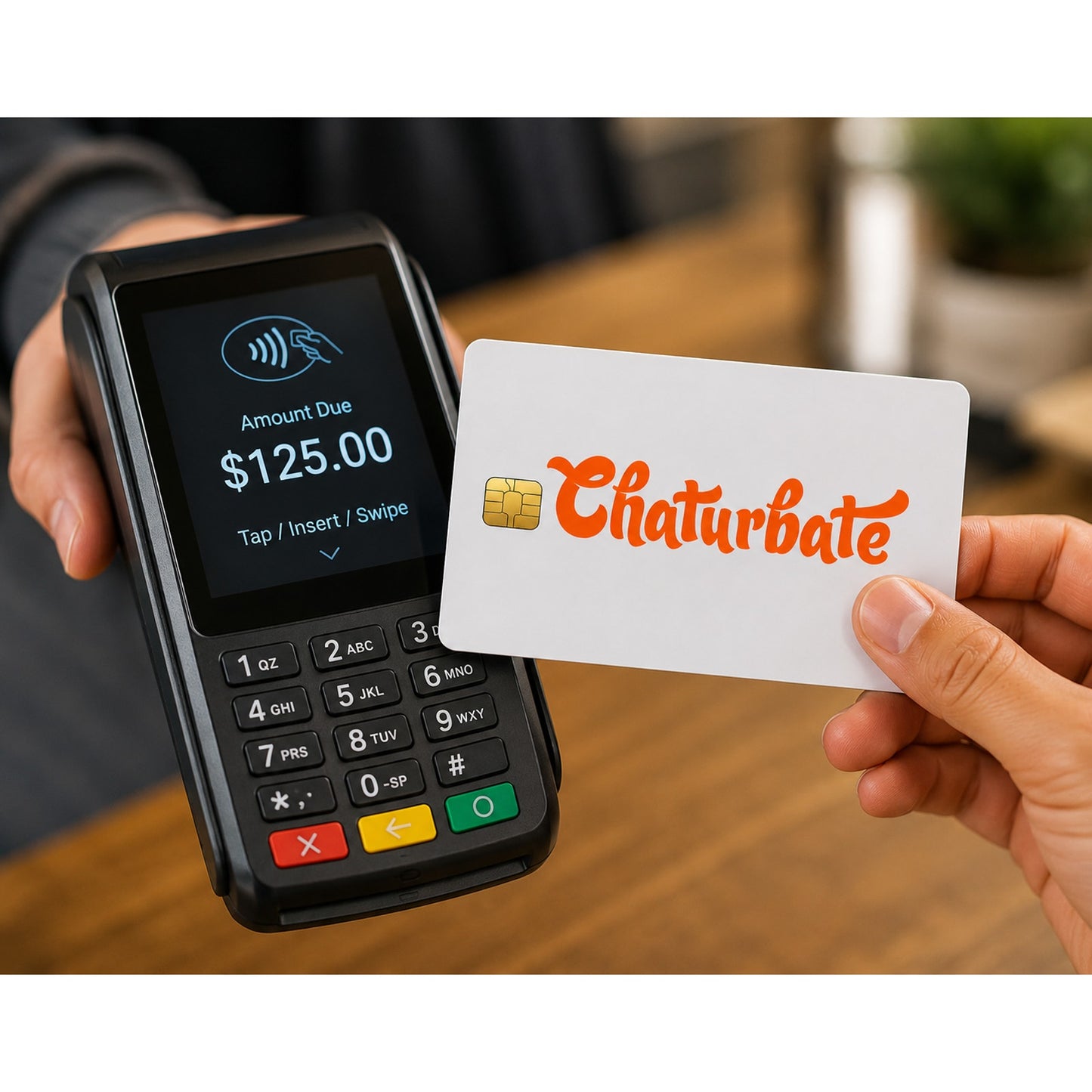 Chaturbate Credit Card Skin Funny Streaming Debit Card Vinyl Sticker