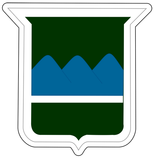 80th Infantry Division Patch Blue Ridge U.S. Army Military vinyl decal for car, truck, window or laptop - DECALS OF AMERICA