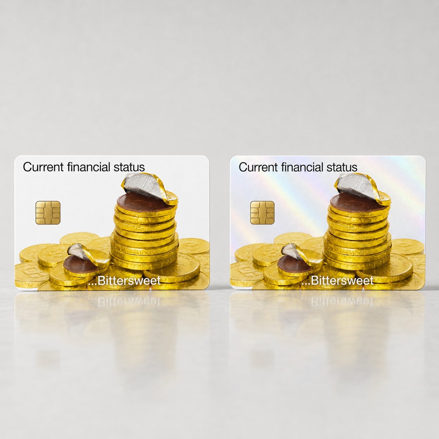 Net Worth Bittersweet Funny Money Meme Debit Card Credit Card Skin