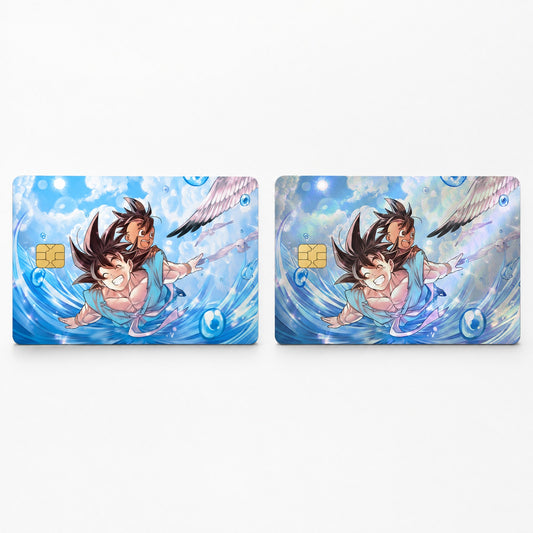 Dragon Ball Goku and Uub New Era Flight Credit Card Skin