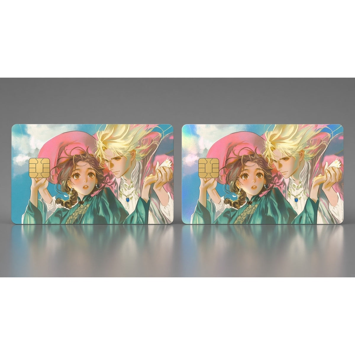 Howl & Sophie's Skyward Walk Ghibli Studio Debit Card Credit Card Skin