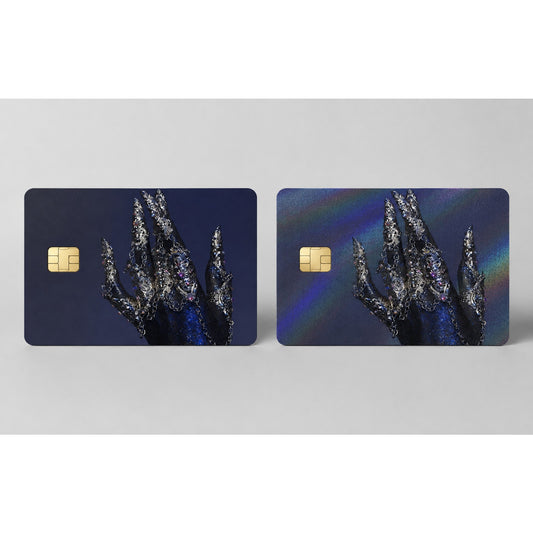 Obsidian Gauntlet Card Skin | Gothic Luxury Design