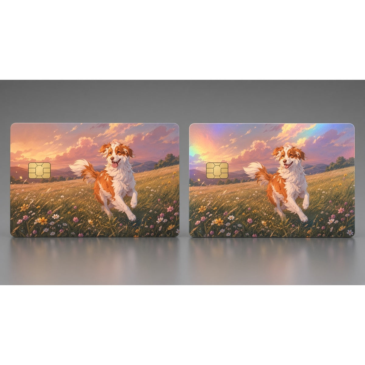 Dog Meadow Sprint Puppy Debit Card Credit Card Skin Vinyl Sticker