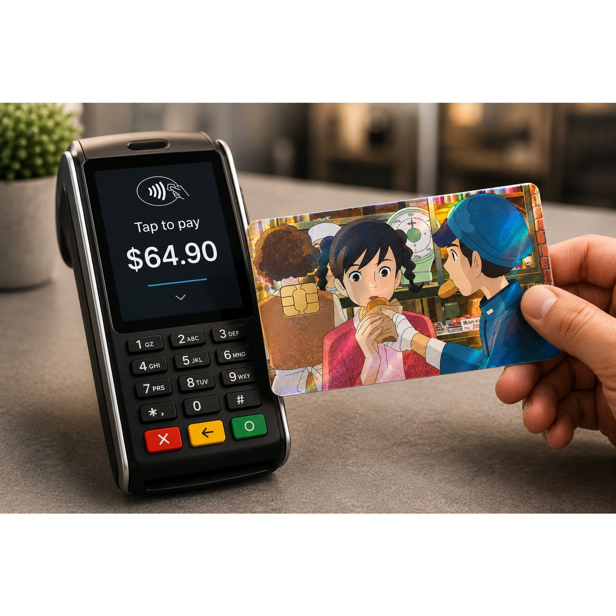 Umi Shun Sharing Korokke Credit Card Skin
