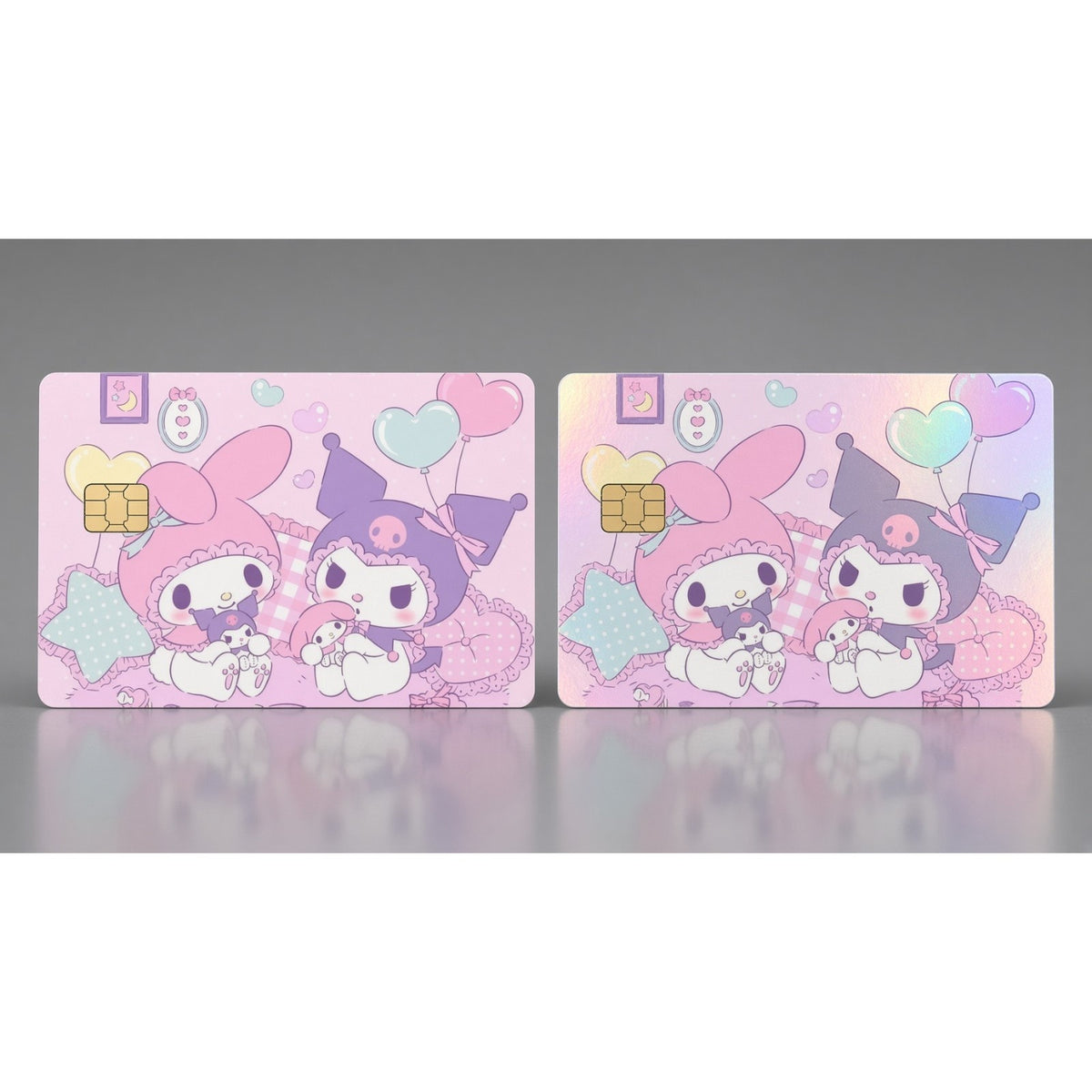 Sweet Slumber Party Bunnies Cute Kawaii Debit Card Credit Card Skin