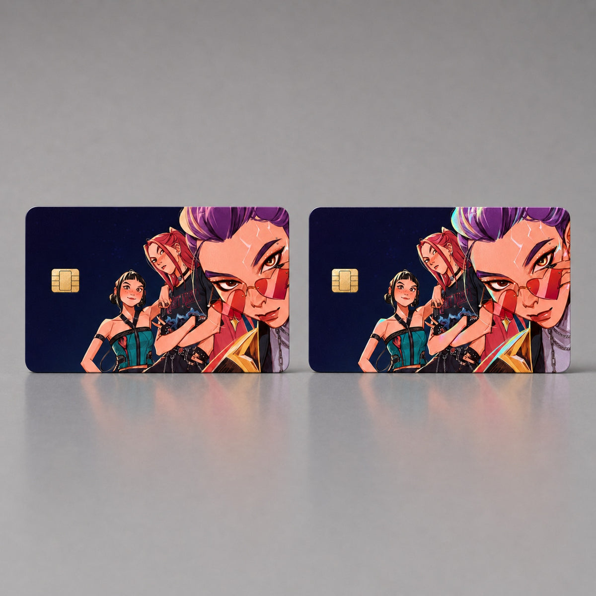 Backstage HUNTR/X Group Selfie Debit Card Credit Card Skin
