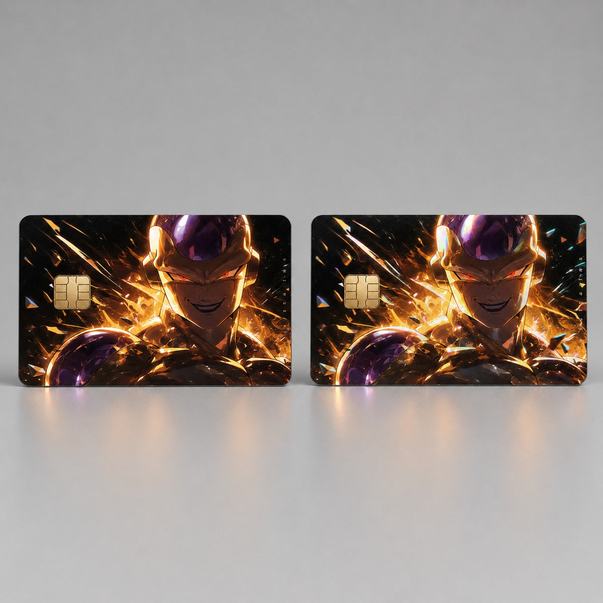 Golden Frieza's Reborn Wrath Dragonball Z Debit Card Credit Card Skin