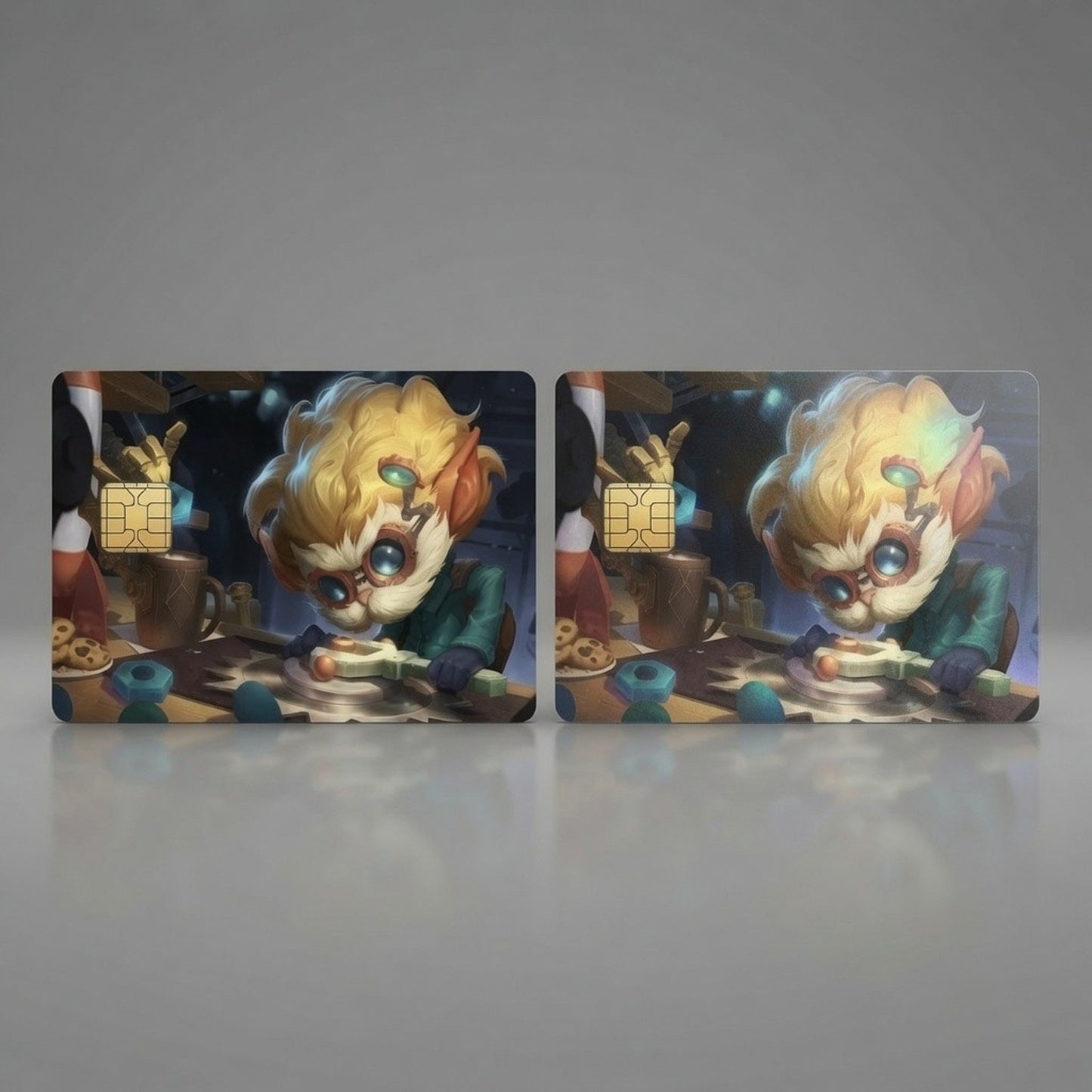 Heimerdinger The Midnight Atelier League of Legends Debit Card Credit Card Skin