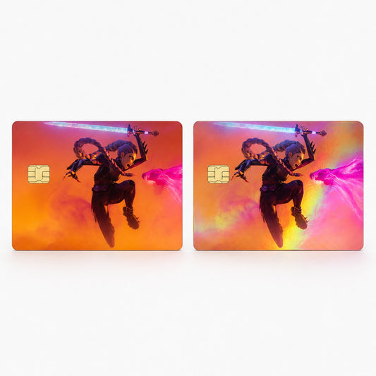 Rumi Piercing Crescendo HUNTR/X Credit Card Skin Sticker