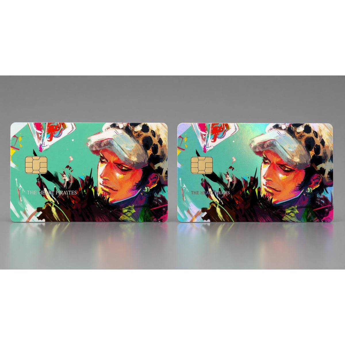 Trafalgar Law One Piece Neon Gaze Credit Card Skin