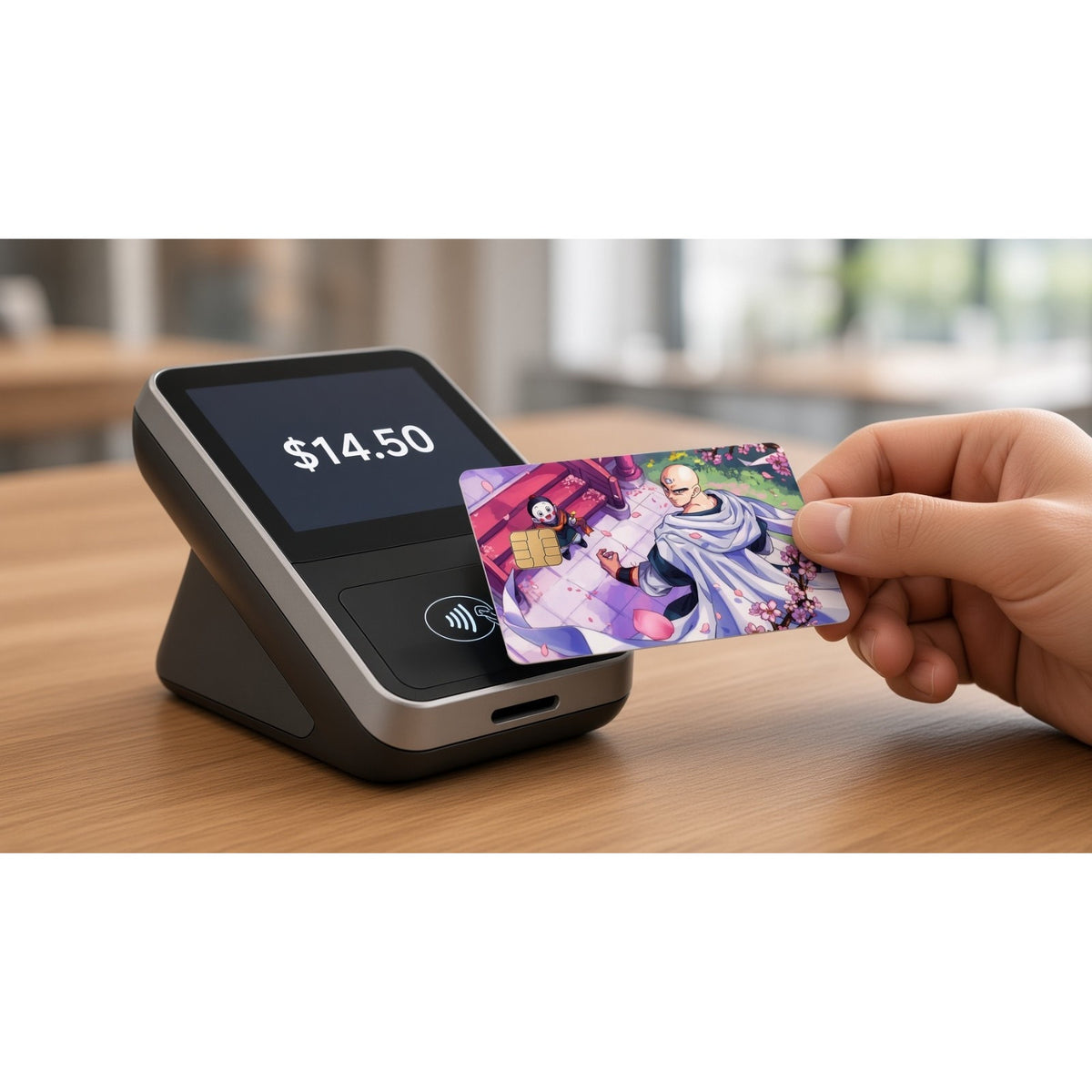 Tien & Chiaotzu Dragon Ball Z Credit Card Skin Sticker