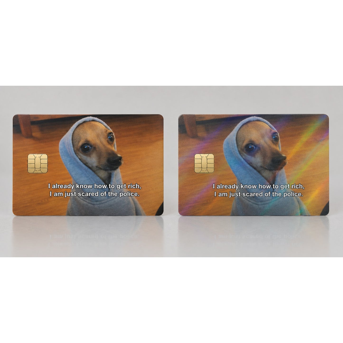 Funny The Only Thing Stopping Me Money Meme Debit Card Credit Card Skin