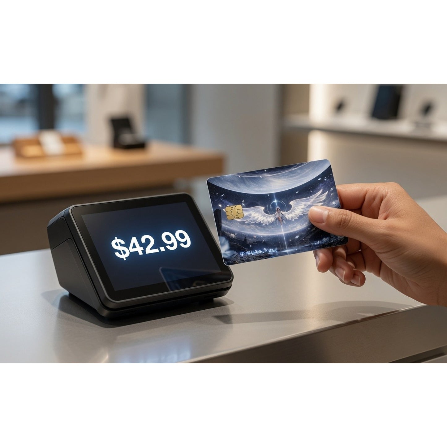 Genshin Impact Columbina Debit Card Credit Card Skin Vinyl Sticker