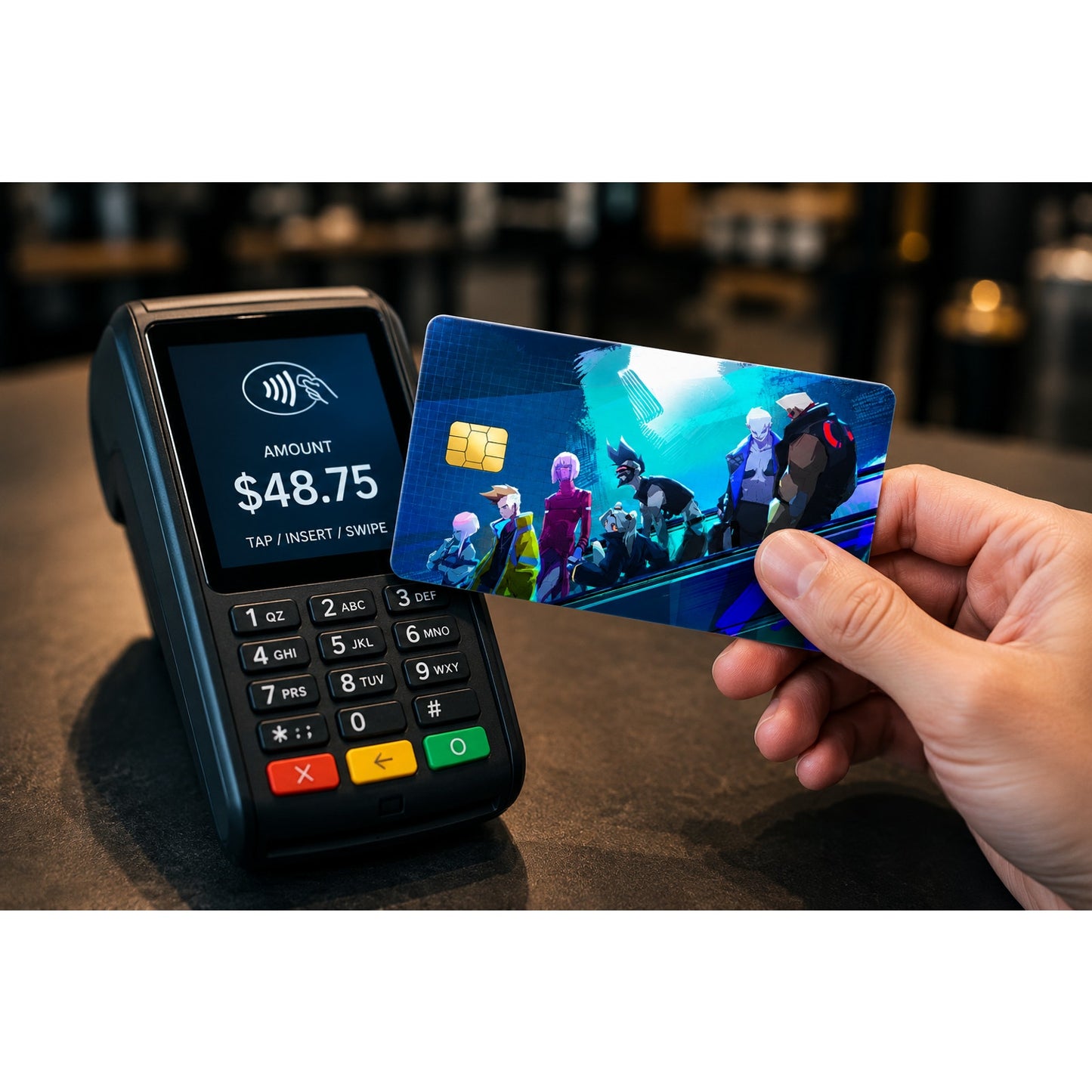 Cyberpunk Edgerunners 2077 Anime Credit Card Skin Debit Card Vinyl Wrap
