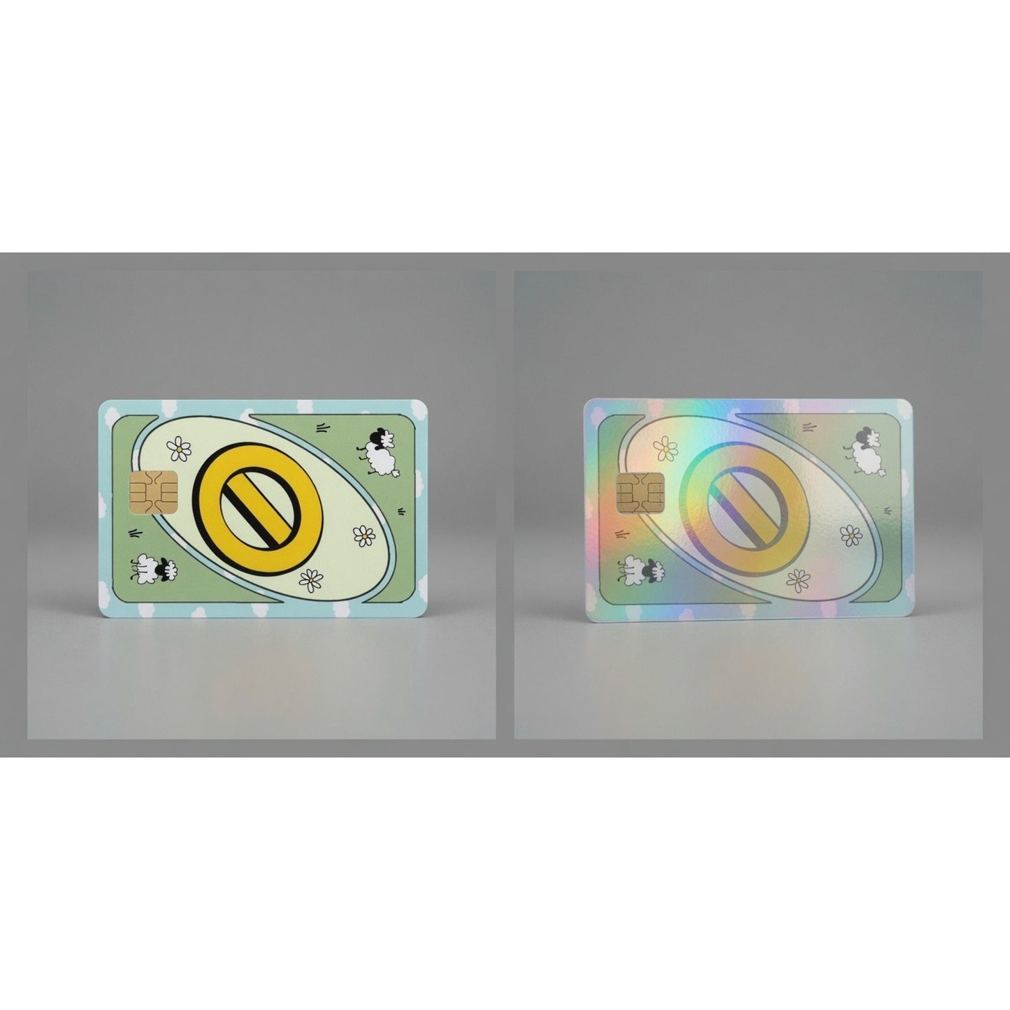 Counting Sheep Skip UNO Card Debit Card Credit Card Skin Vinyl Sticker