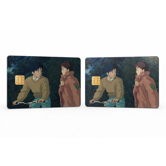 Seiji Shizuku Sunrise Promises Ghibli Studio Debit Card Credit Card Skin