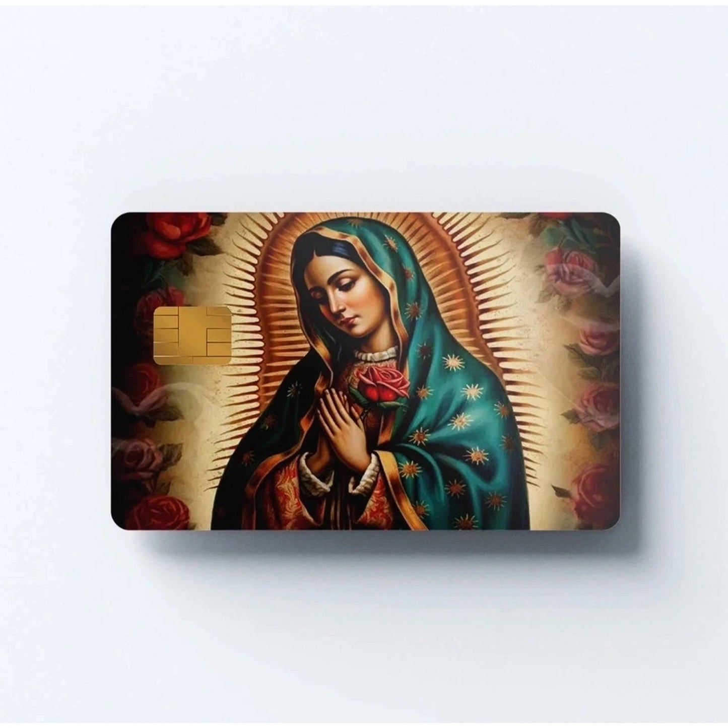 Our Lady of Guadalupe Mexico Credit Card Skin Sticker UV Vinyl 3 pack