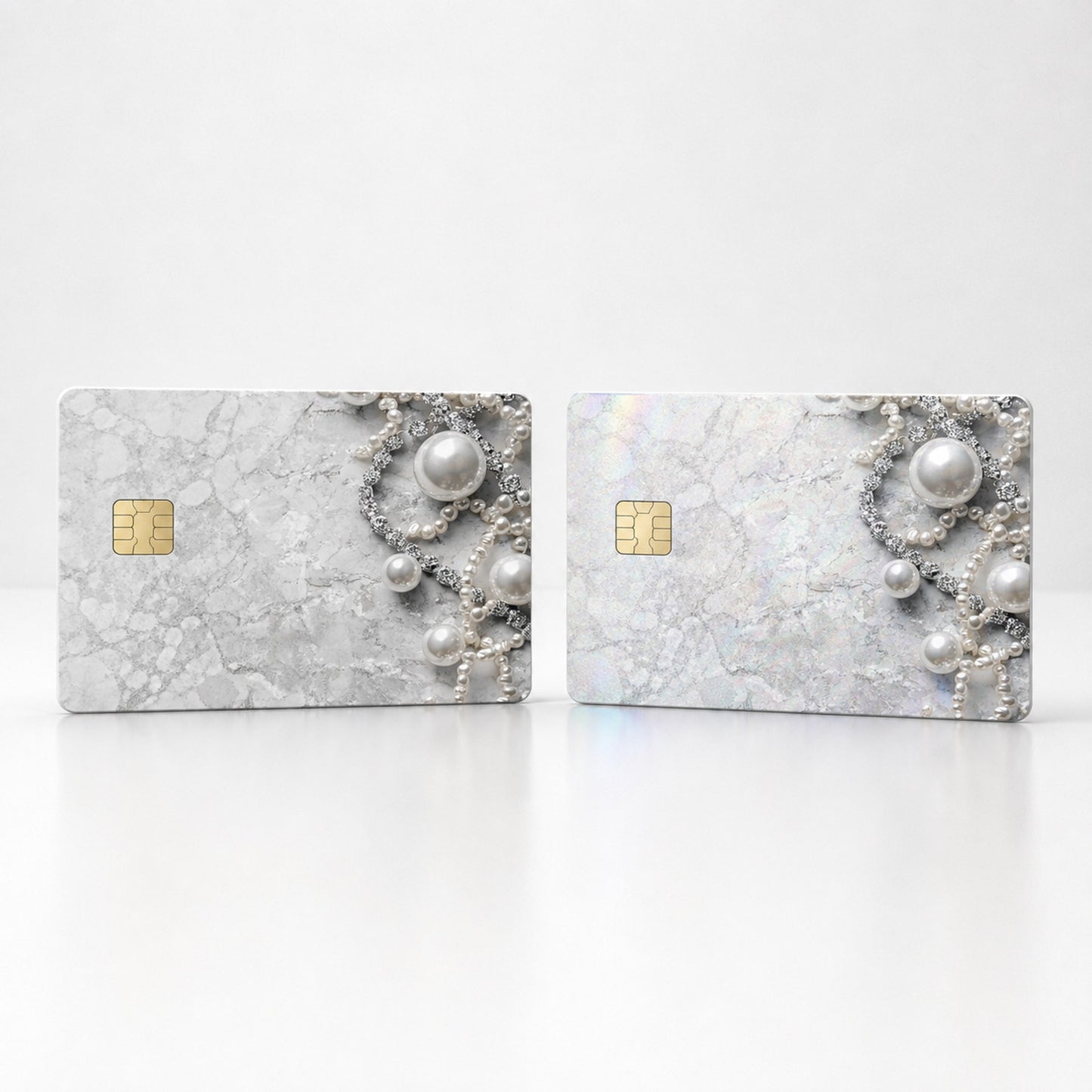 Pearl Tapestry Cascading Elegance Luxury Design Debit Card Credit Card Skin