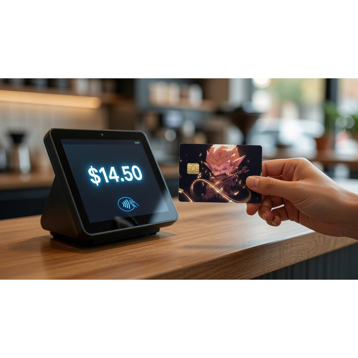Heimerdinger Melody of the Cosmos League of Legends Debit Card Credit Card Skin