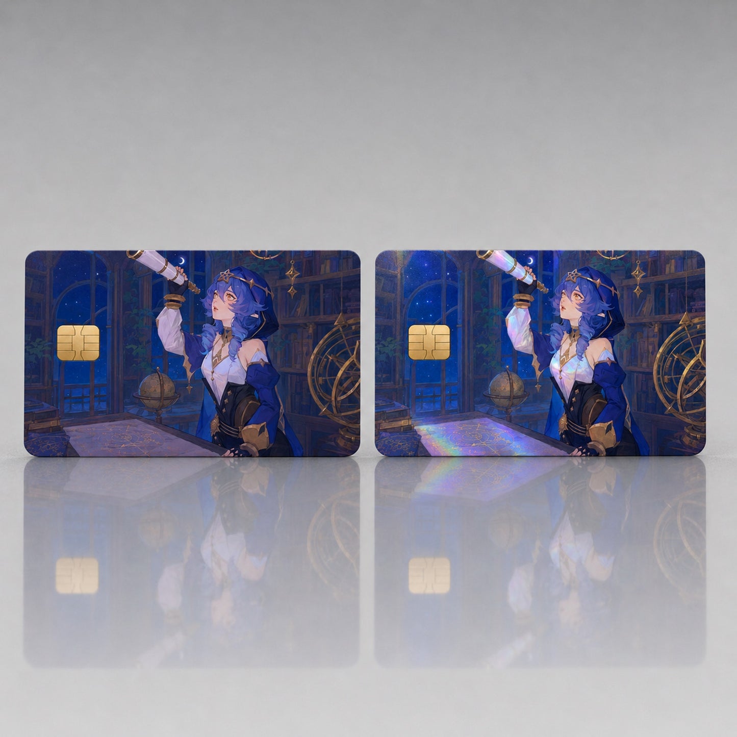 Layla’s Midnight Astrolabe Genshin Debit Card Credit Card Skin