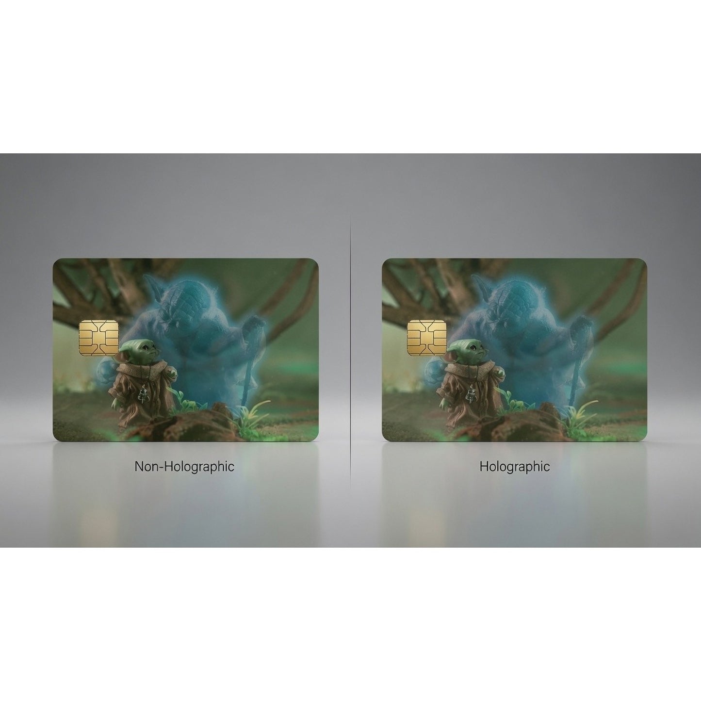 The Child & The Grand Master - Grogu Yoda Star Wars Debit Card Credit Card Skin