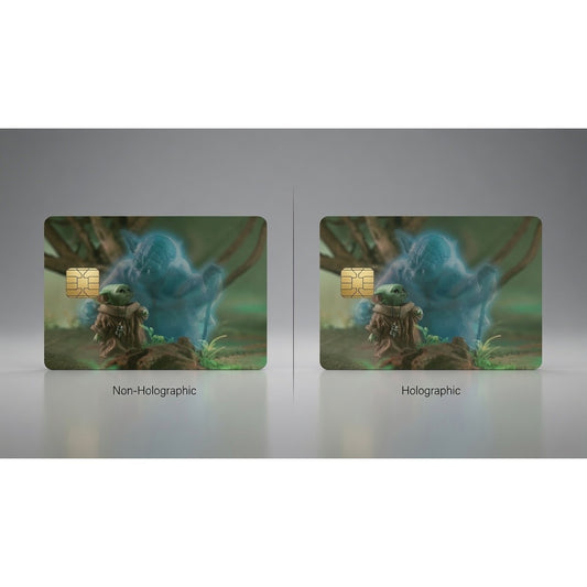 The Child & The Grand Master - Grogu Yoda Star Wars Debit Card Credit Card Skin