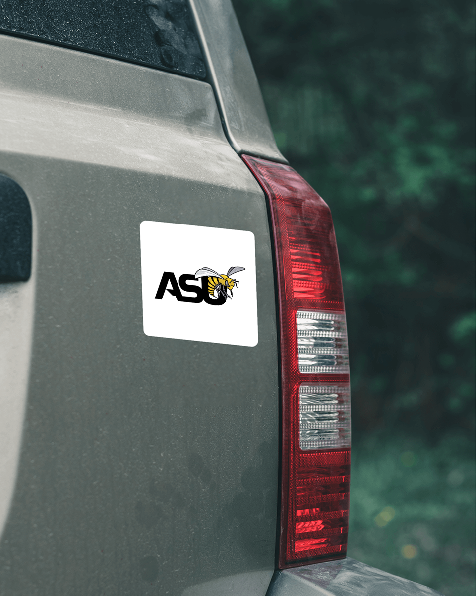 Alabama State ASU Hornets Football Vinyl Decal for laptop, window or vehicle