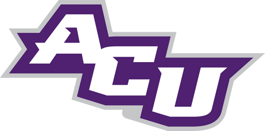 Abilene Christian University ACU Wildcats NCAA Football Vinyl Decal for Car Truck Window Laptop - DECALS OF AMERICA