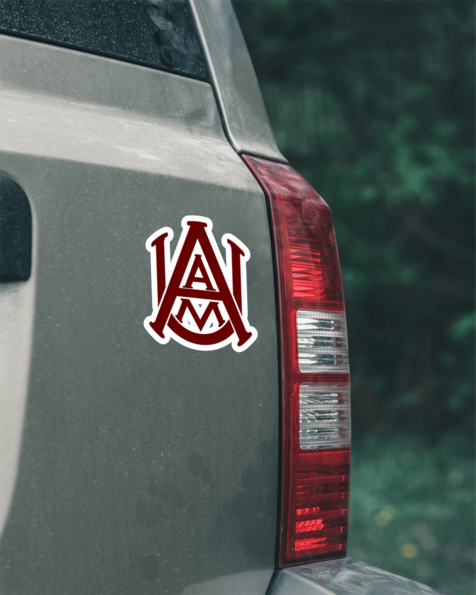 Alabama A&M University Bulldogs Vinyl Decal