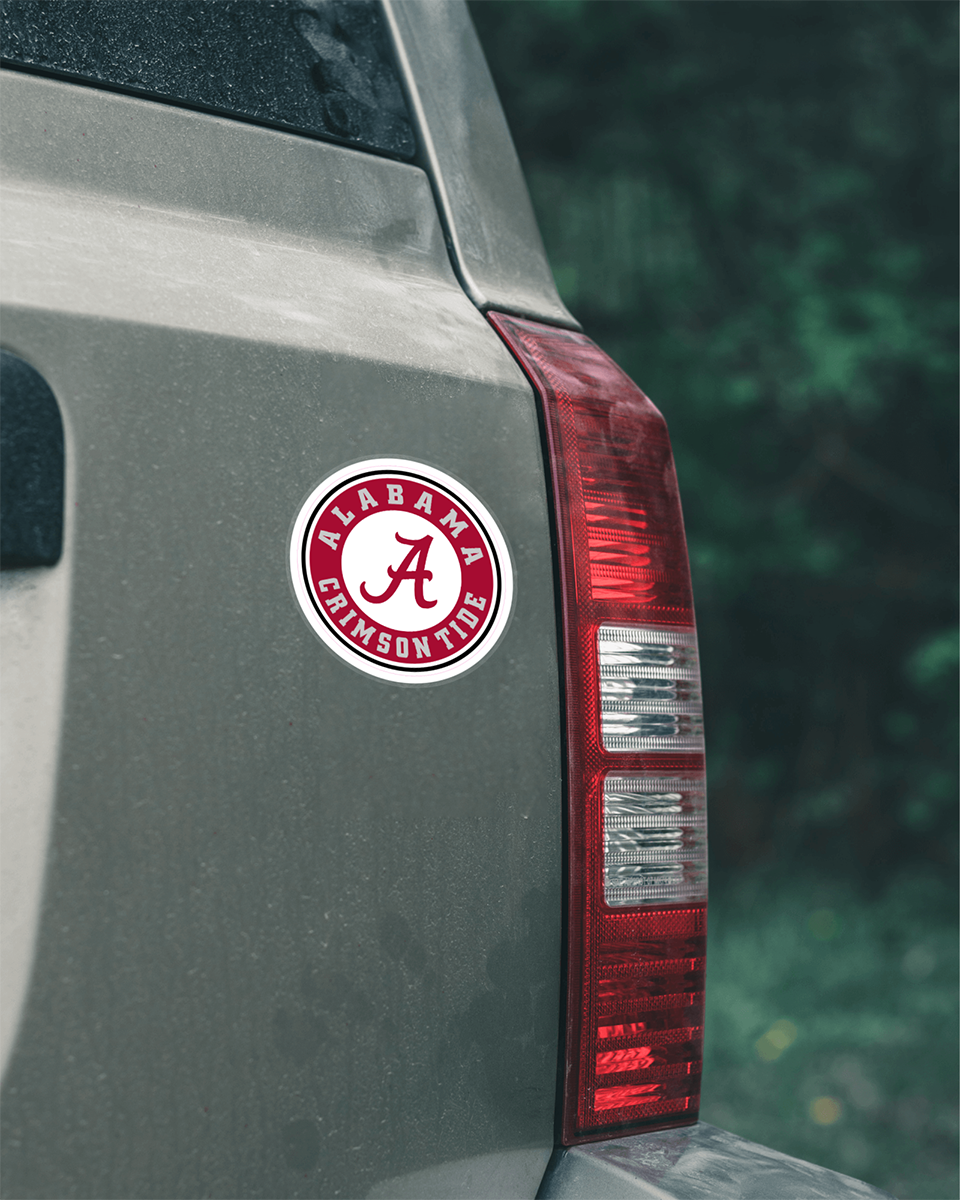 Alabama Crimson Tide NCAA Football Vinyl Decal for Car Truck Window Laptop