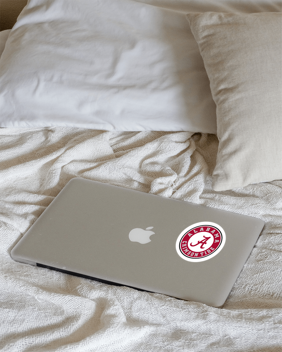 Alabama Crimson Tide NCAA Football Vinyl Decal for Car Truck Window Laptop