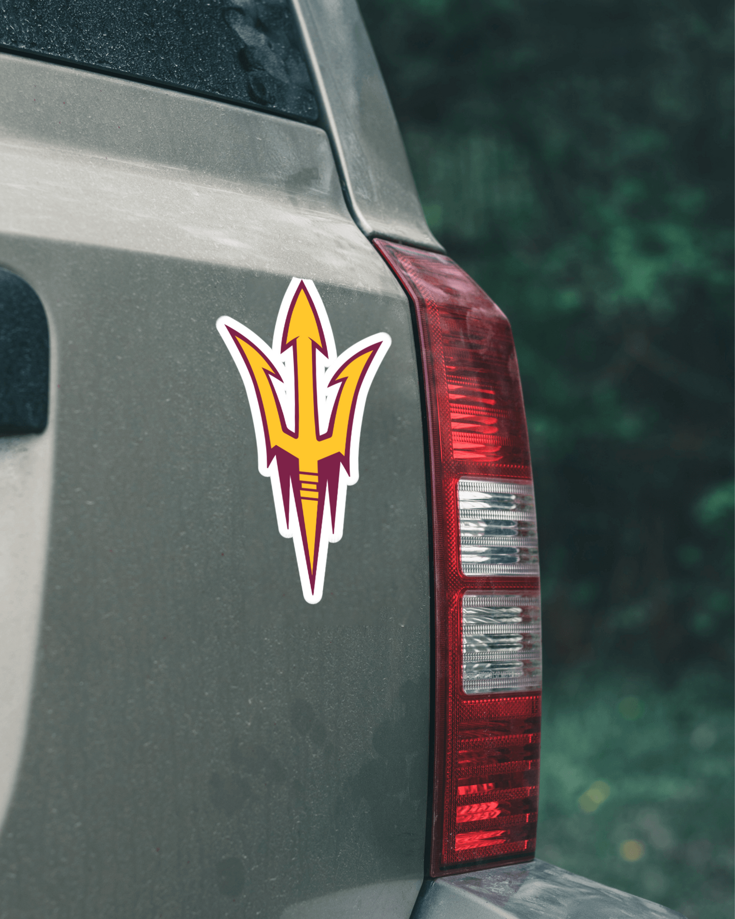 Arizona State University Sun Devils -NCAA -College Football Vinyl Calcomanía para computadora portátil, ventana o vehículo