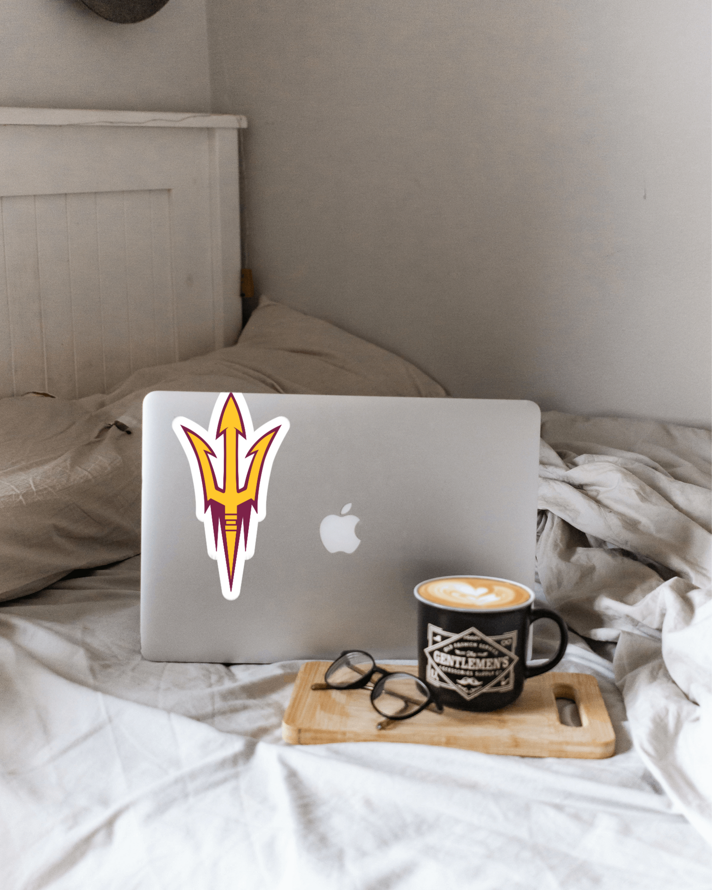 Arizona State University Sun Devils -NCAA -College Football Vinyl Calcomanía para computadora portátil, ventana o vehículo