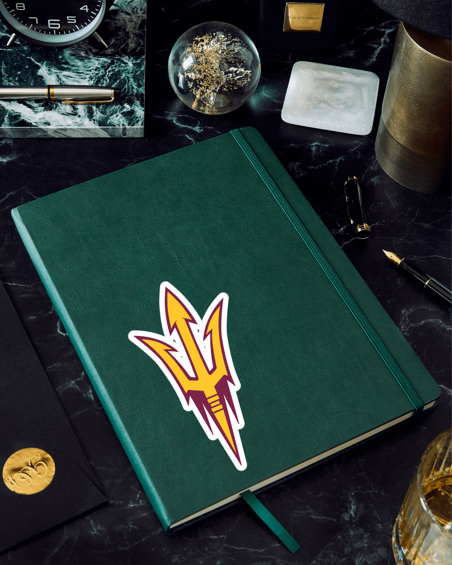 Arizona State University Sun Devils -NCAA -College Football Vinyl Calcomanía para computadora portátil, ventana o vehículo