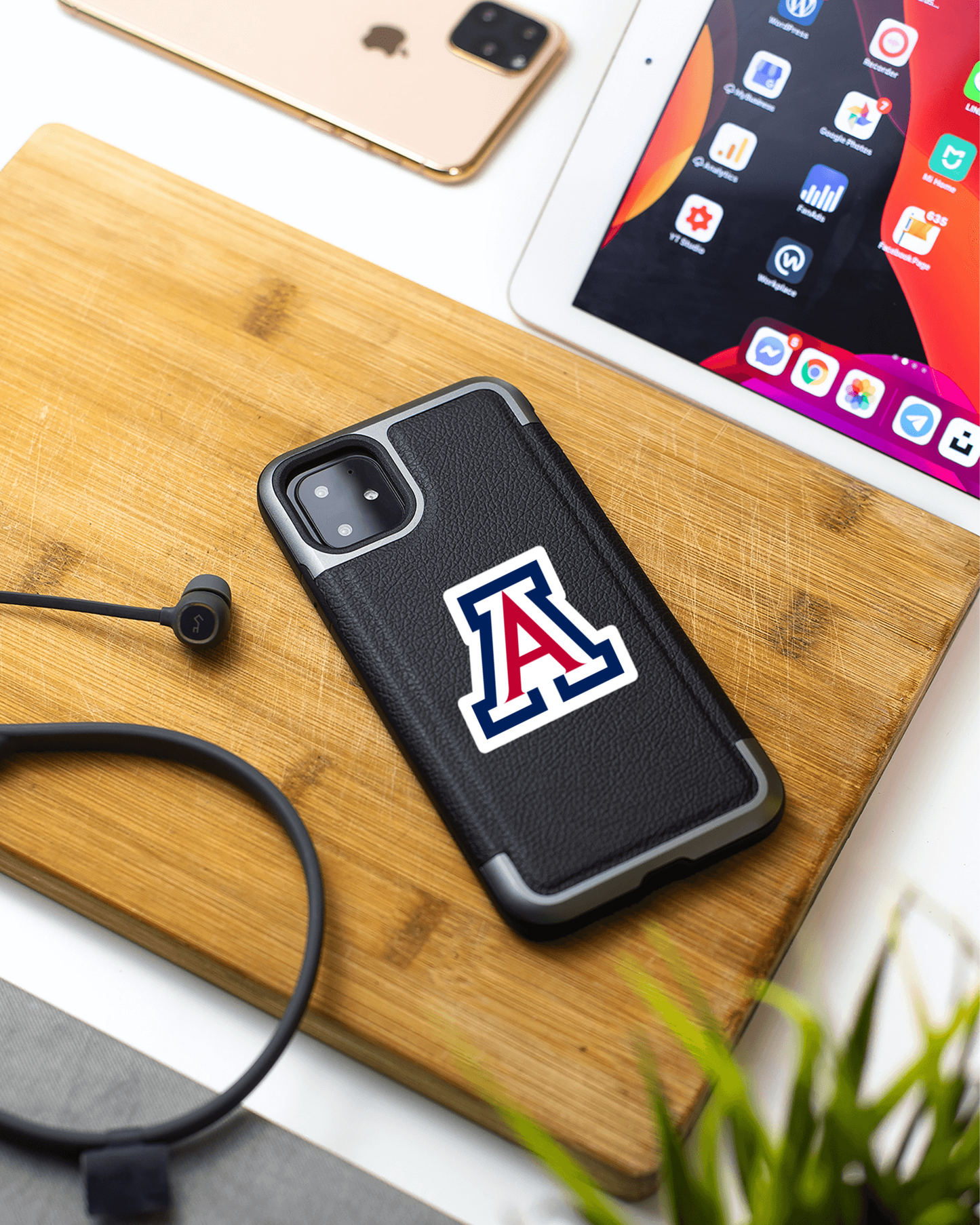 Arizona Wildcats NCAA Fútbol Vinilo Calcomanía Coche Camión Ventana Portátil