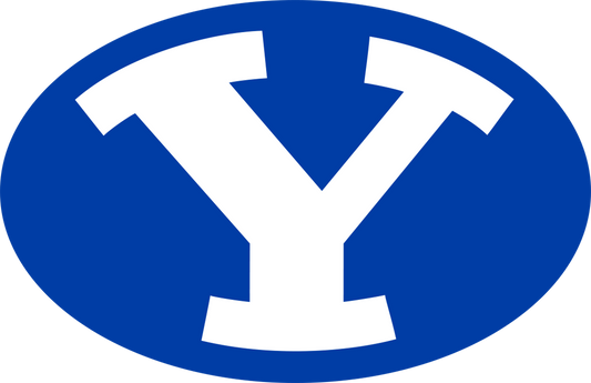 Brigham Young University BYU Cougars NCAA Football Vinyl Decal for Car Truck Window Laptop - DECALS OF AMERICA