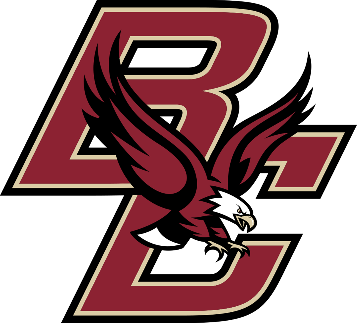 Boston College Eagles NCAA Football Vinyl Decal for Car Truck Window Laptop - DECALS OF AMERICA