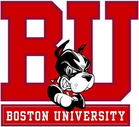 Boston University Terriers NCAA Football Vinyl Decal for Car Truck Window Laptop - DECALS OF AMERICA