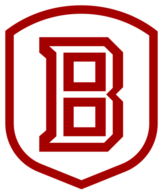 Bradley University Braves NCAA Football Vinyl Decal for Car Truck Window Laptop - DECALS OF AMERICA