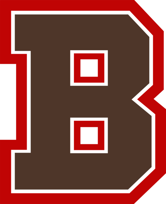 Brown University Brown Bears NCAA Football Vinyl Decal for Car Truck Window Laptop - DECALS OF AMERICA