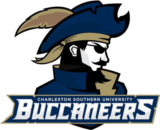 Charleston Southern Buccaneers NCAA Football Vinyl Decal for Car Truck Window Laptop - DECALS OF AMERICA