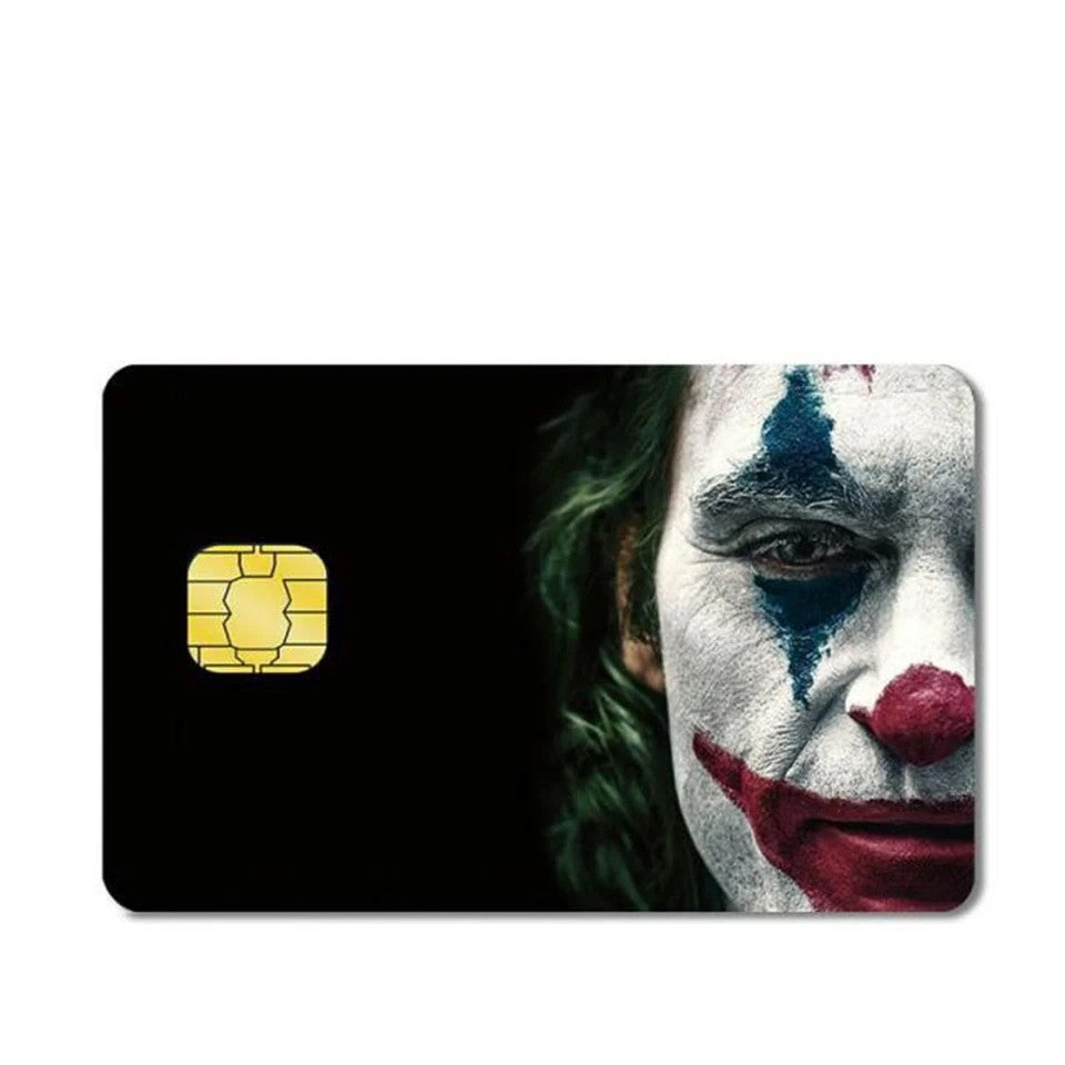 Joker Credit Card Skins for small-chip credit and debit cards