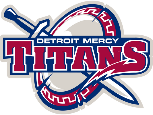 Detroit Mercy Titans NCAA Football Vinyl Decal for Car Truck Window Laptop - DECALS OF AMERICA