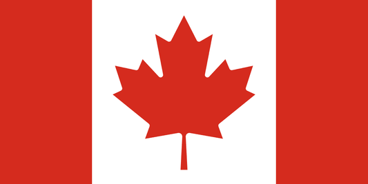 CANADA COUNTRY FLAG, STICKER, DECAL, 5YR VINYL