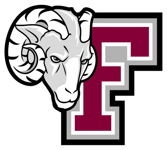 Fordham Rams NCAA Football Vinyl Decal for Car Truck Window Laptop - DECALS OF AMERICA