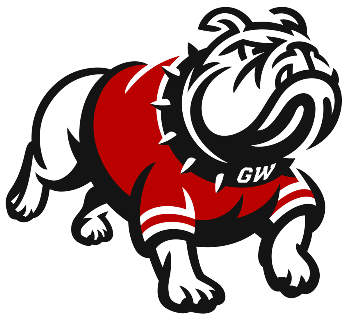 Gardner–Webb Runnin' Bulldogs NCAA Football Vinyl Decal for Car Truck Window Laptop - DECALS OF AMERICA