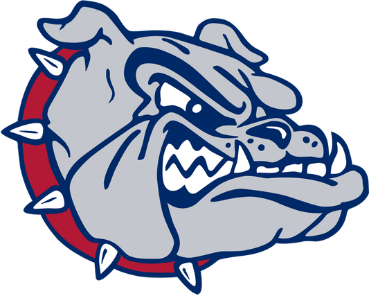 Gonzaga Bulldogs NCAA Football Vinyl Decal for Car Truck Window Laptop - DECALS OF AMERICA