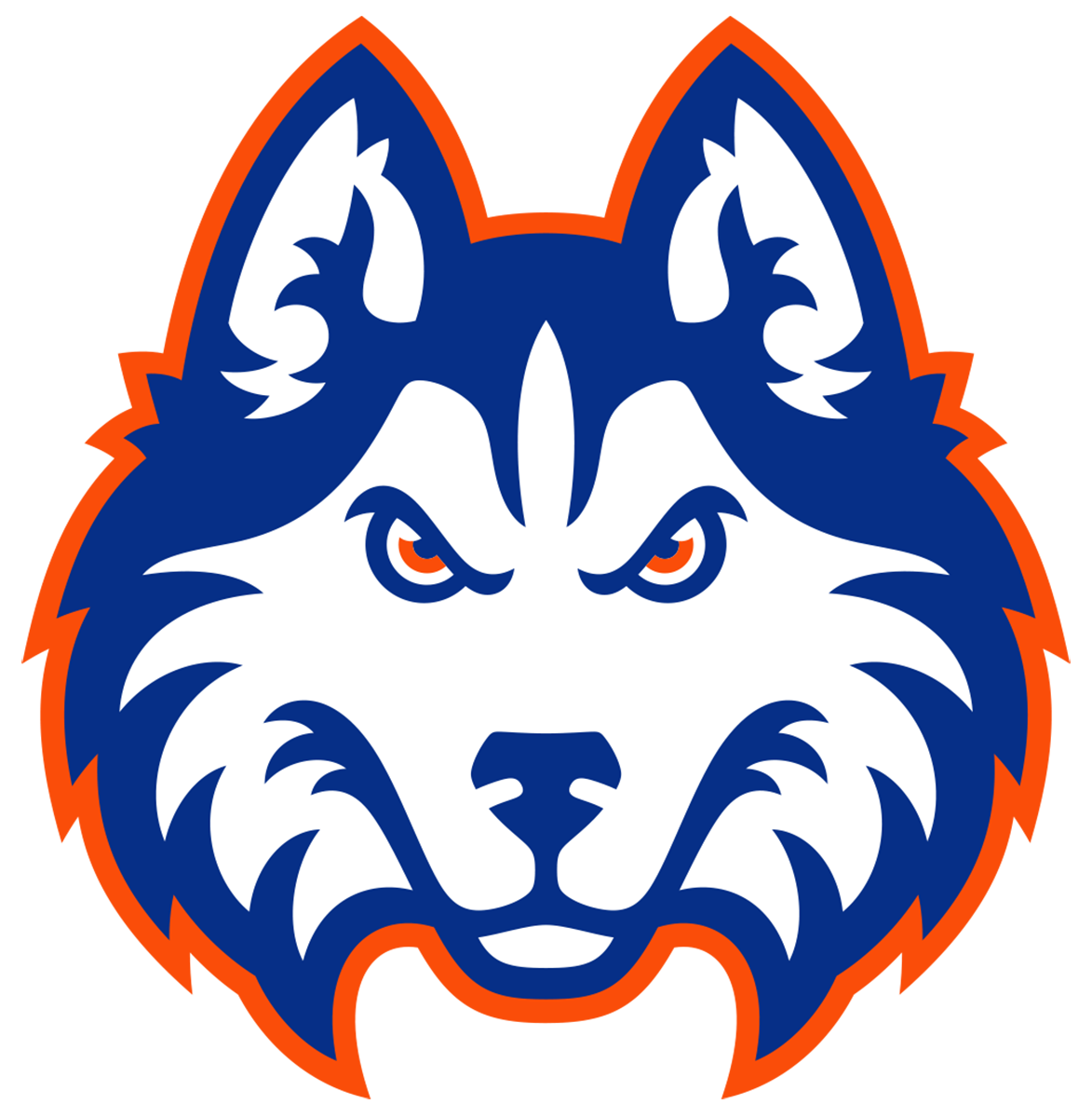 Houston Baptist Huskies NCAA Football Vinyl Decal for Car Truck Window Laptop - DECALS OF AMERICA