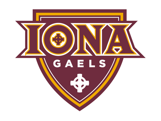 Iona Gaels NCAA Football Vinyl Decal for Car Truck Window Laptop - DECALS OF AMERICA