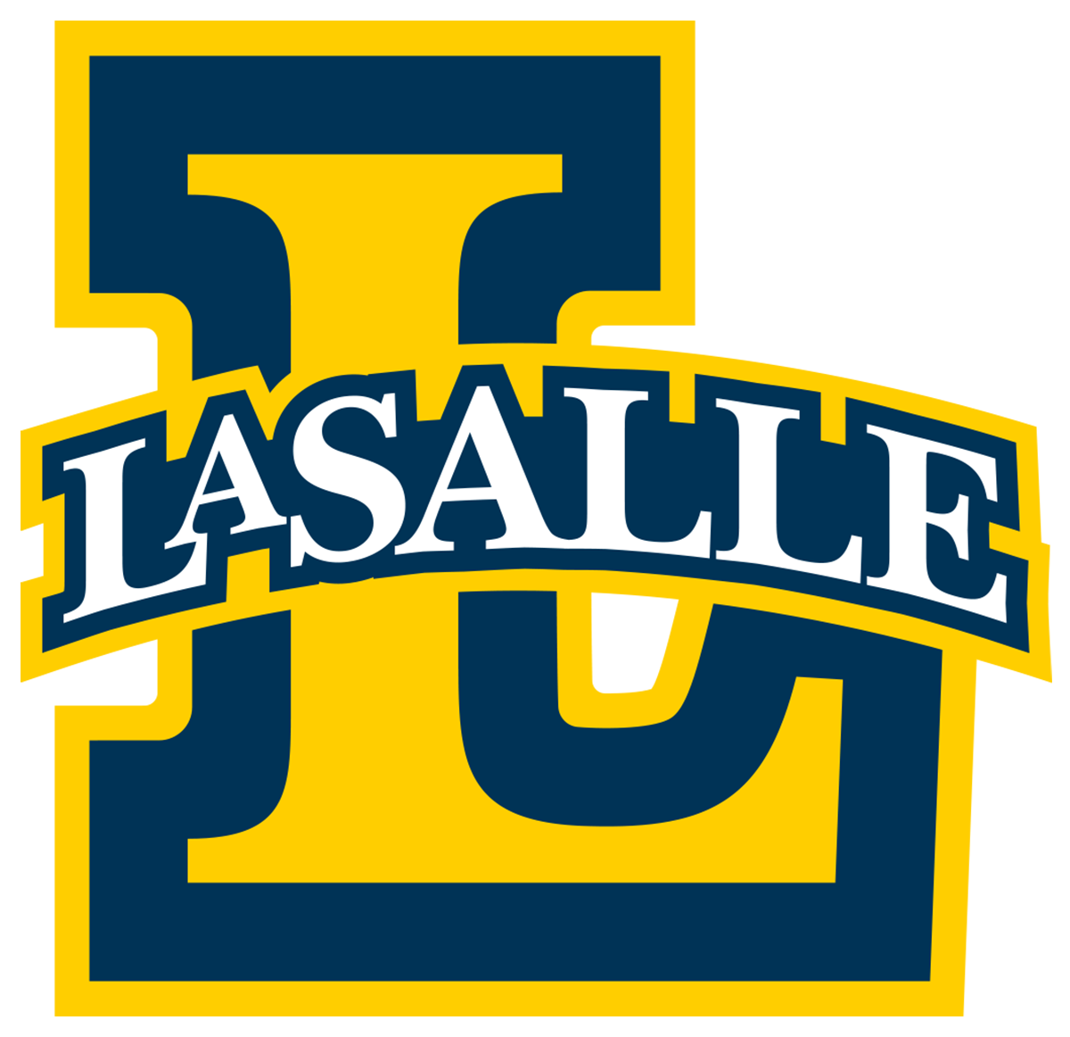 La Salle Explorers NCAA Football Vinyl Decal for Car Truck Window Laptop - DECALS OF AMERICA